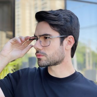 safine com br oculos de grau masculino aviador grafite sergio 2 0 3