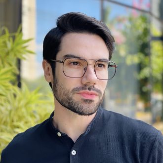 safine com br oculos de grau masculino aviador marrom sergio 2 0 1