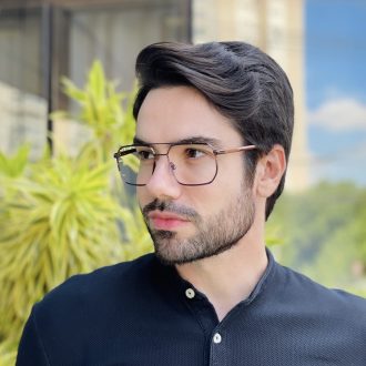 safine com br oculos de grau masculino aviador marrom sergio 2 0 2