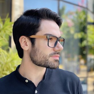 safine com br oculos de grau masculino quadrado preto e cinza italo 2 0