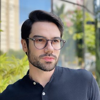 safine com br oculos de grau masculino redondo cinza elias 2 0 1