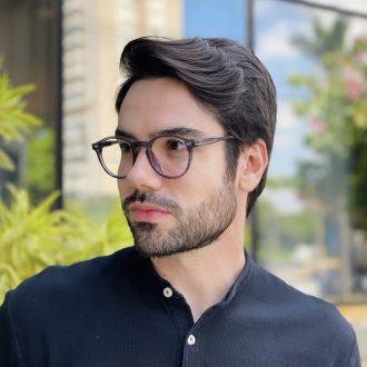 safine com br oculos de grau masculino redondo cinza elias 2 0 3