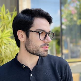 safine com br oculos de grau masculino redondo cinza gustavo 2 0