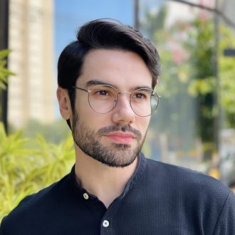 safine com br oculos de grau masculino redondo grafite pedro 2