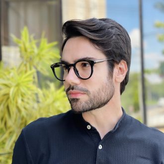 safine com br oculos de grau masculino redondo preto augusto 2 0 3