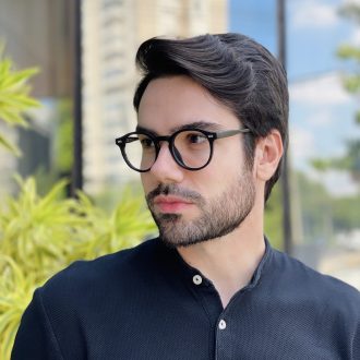 safine com br oculos de grau masculino redondo preto fosco elias 2 0 2