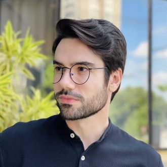 safine com br oculos de grau masculino redondo preto pedro 2