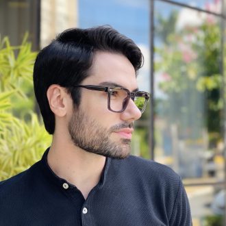 safine com br oculos de grau quadrado cinza henrique 2 0 1