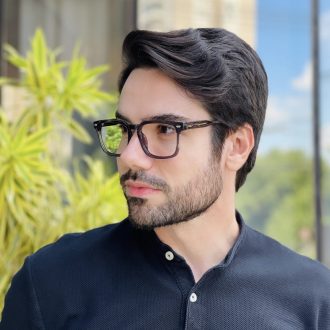 safine com br oculos de grau quadrado cinza henrique 2 0