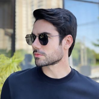 safine com br oculos de sol masculino hexagonal grafite dudu 1