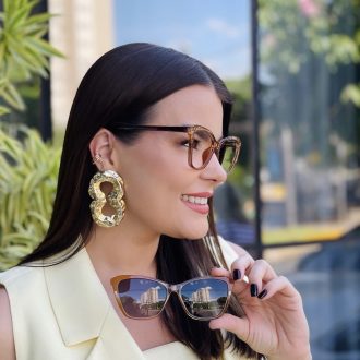 safine com br oculos 2 em 1 clip on gatinho marrom transparente tayla 6