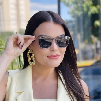 safine com br oculos 2 em 1 clip on redondo cinza transparente paola 2