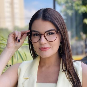 safine com br oculos 2 em 1 clip on redondo marrom transparente liza 4