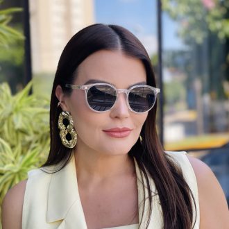 safine com br oculos 2 em 1 clip on redondo transparente melissa 3 0 6