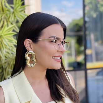 safine com br oculos de grau feminino hexagonal rose karen 2 0 2