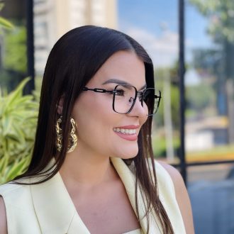 safine com br oculos de grau feminino quadrado preto sabrina 2 0