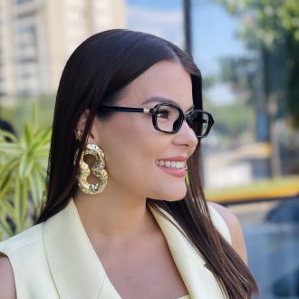 safine com br oculos de grau feminino retangular preto milli 2 0 1