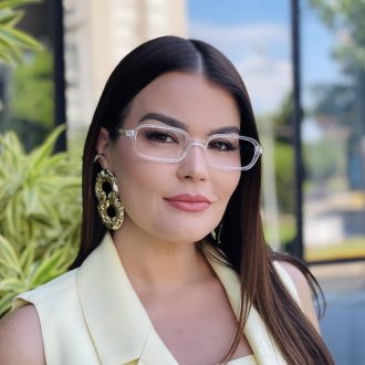 safine com br oculos de grau feminino retangular transparente milli 2 0 2