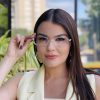safine com br oculos de grau feminino retangular transparente milli 2 0 4