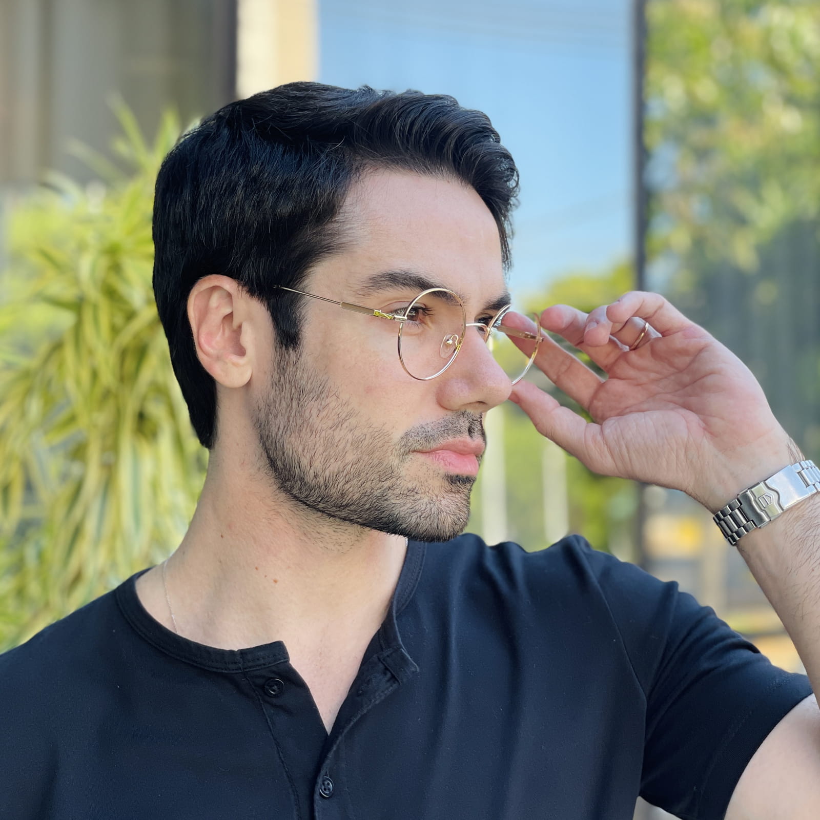 safine com br oculos 2 em 1 clip on masculino redondo dourado e marrom douglas 2 0 7 safine com br oculos 2 em 1 clip on masculino redondo dourado e marrom douglas 2 0 7