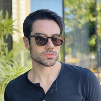 safine com br oculos 2 em 1 clip on masculino redondo marrom joao 1