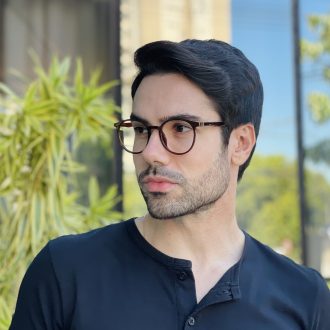 safine com br oculos 2 em 1 clip on masculino redondo marrom joao 8