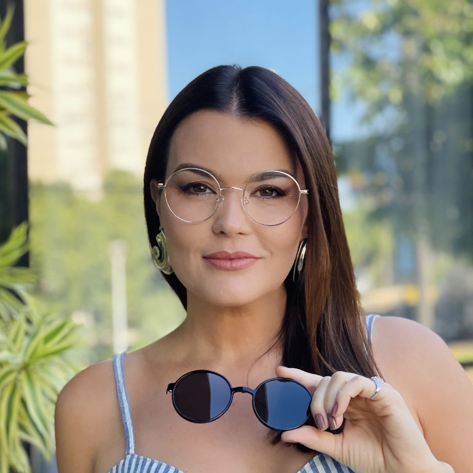 safine com br oculos 2 em 1 clip on redondo marrom e dourado nicole 2 0 safine com br oculos 2 em 1 clip on redondo marrom e dourado nicole 2 0