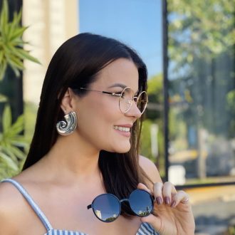 safine com br oculos 2 em 1 clip on redondo preto e dourado nicole 2 0 1