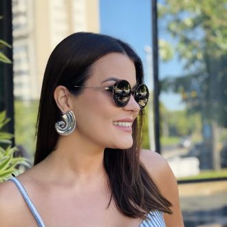 safine com br oculos 2 em 1 clip on redondo tartaruga e dourado nicole 2 0 6