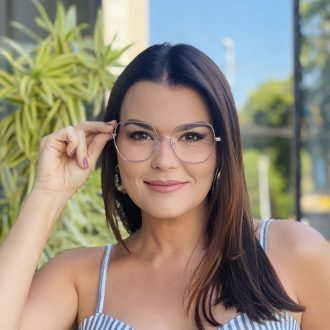 safine com br oculos de grau feminino quadrado nude elisa 2