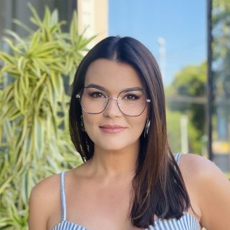 safine com br oculos de grau feminino quadrado preto e dourado elisa 2