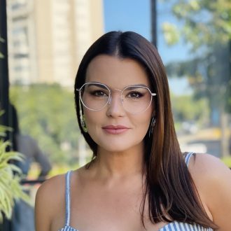 safine com br oculos de grau feminino redondo bege tati