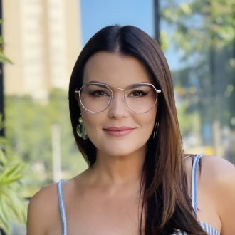 safine com br oculos de grau feminino redondo dourado tati 2