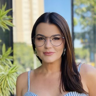 safine com br oculos de grau feminino redondo grafite tati 1