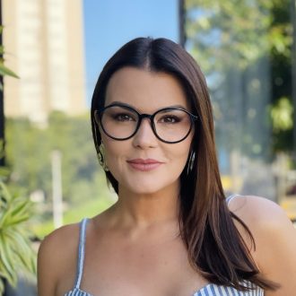 safine com br oculos de grau feminino redondo preto duda 4