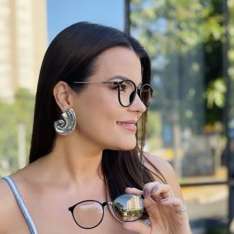 safine com br oculos de grau feminino redondo preto paola 2 0
