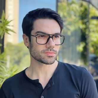 safine com br oculos de grau masculino aviador preto julio 1