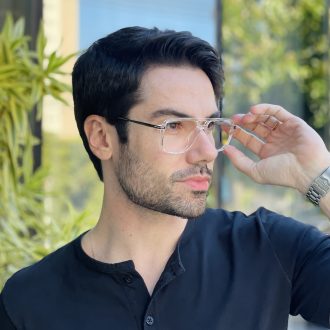safine com br oculos de grau masculino aviador transparente julio 2