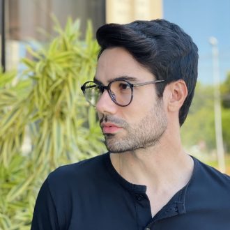 safine com br oculos de grau masculino redondo cinza matias 3