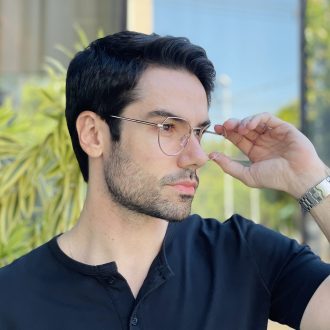 safine com br oculos de grau masculino redondo dourado natan 2