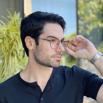 safine com br oculos de grau masculino redondo grafite ricardo 2