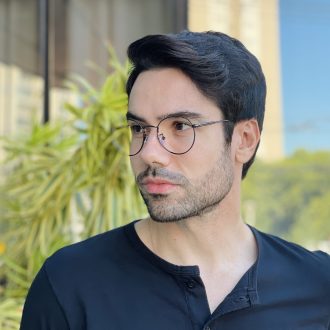 safine com br oculos de grau masculino redondo grafite ricardo 3