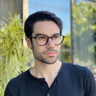 safine com br oculos de grau masculino redondo preto matias 1