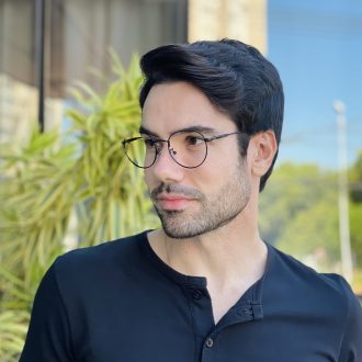 safine com br oculos de grau masculino redondo preto ricardo 3