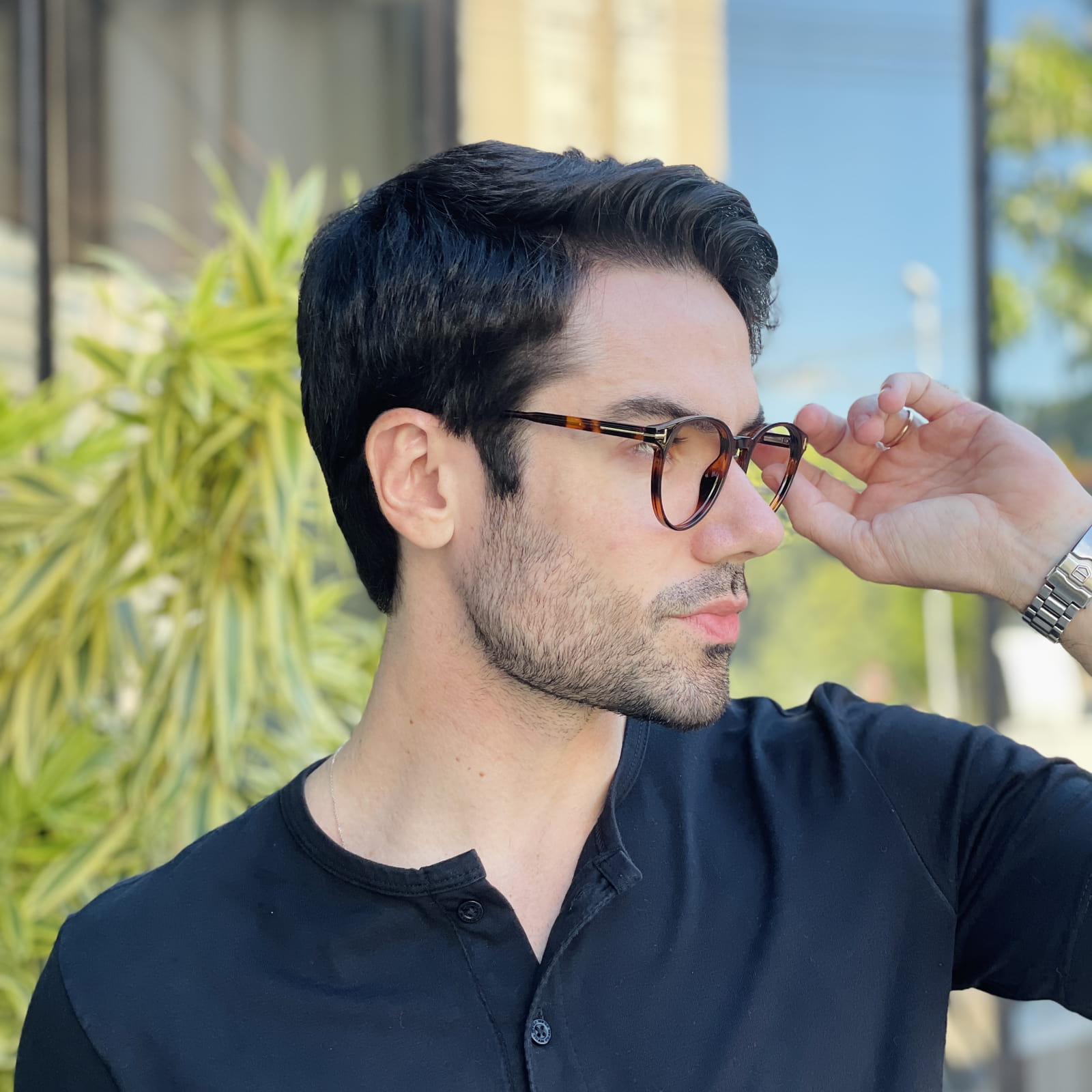 safine com br oculos de grau masculino redondo rajado andrey 2 safine com br oculos de grau masculino redondo rajado andrey 2