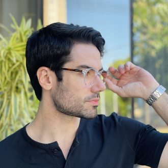 safine com br oculos de grau masculino redondo transparente andrey 2
