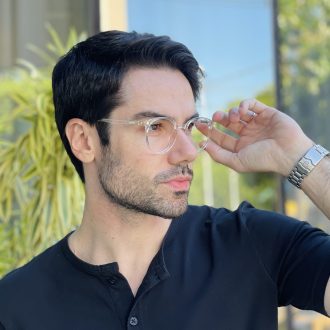 safine com br oculos de grau masculino redondo transparente rafael 2 0 2