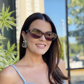 safine com br oculos de sol feminino gatinho vinho sara 1