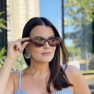 safine com br oculos de sol feminino gatinho vinho sara