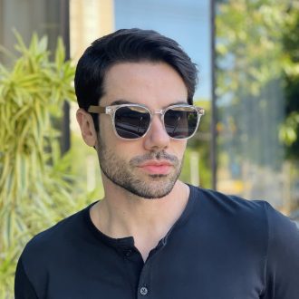 safine com br oculos de sol masculino quadrado transparente alex